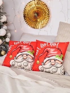 Dekoracyjna świąteczna poszewka na poduszkę Poduszki I Poszewki