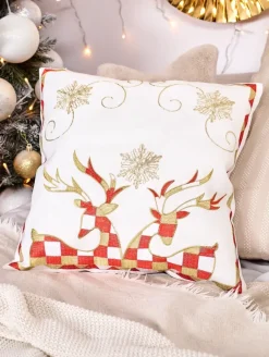 New Dekoracyjna świąteczna poszewka na poduszkę Poduszki I Poszewki