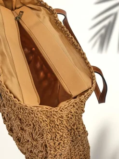 Online Duża słomiana torebka damska Coco Breeze Damskie Wiklinowe I Słomiane