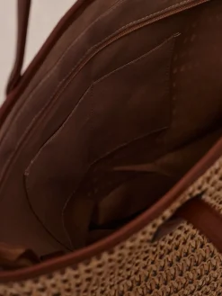 Clearance Duża słomiana torebka damska Solea Bag Damskie Wiklinowe I Słomiane