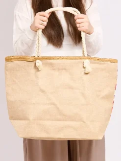 Discount Duża torba materiałowa z printem Damskie Materiałowe|Torby Plażowe