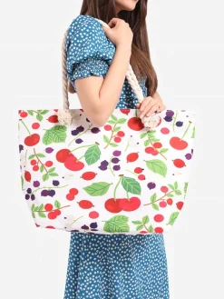 Duża torba materiałowa Damskie Materiałowe