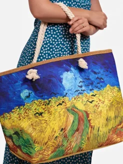 Duża torba materiałowa Damskie Materiałowe