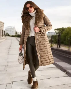 Długa kurtka damska Kurtki / Marynarki / Płaszcze