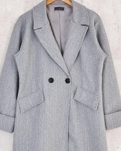 Clearance Długi płaszcz damski Kurtki / Marynarki / Płaszcze