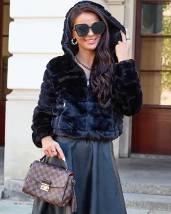 Clearance Dwustronna kurtka damska z futerkiem w kolorze m Kurtki / Marynarki / Płaszcze