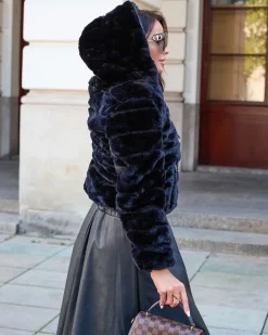 Clearance Dwustronna kurtka damska z futerkiem w kolorze m Kurtki / Marynarki / Płaszcze