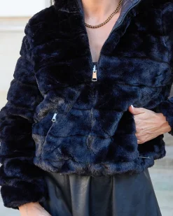 Clearance Dwustronna kurtka damska z futerkiem w kolorze m Kurtki / Marynarki / Płaszcze