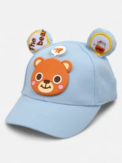 Dziecięca czapka z daszkiem z uszkami Czapki