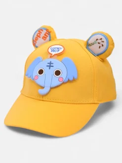 Clearance Dziecięca czapka z daszkiem z uszkami Czapki