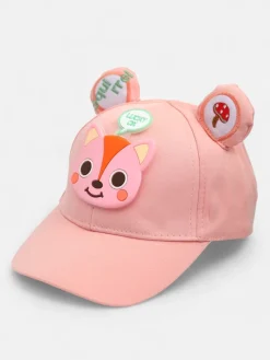 Dziecięca czapka z daszkiem z uszkami Czapki