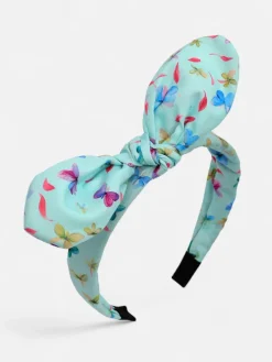 Best Dziecięca opaska do włosów z kokardką z printem Damskie Akcesoria Do Włosów
