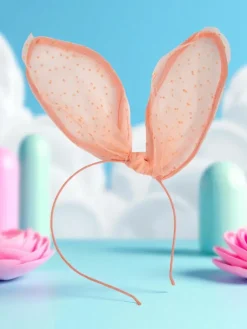 Sale Dziecięca opaska do włosów z uszkami królika Damskie Akcesoria Do Włosów