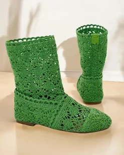 Sale Dziecięce ażurowe botki Tolor Dziewczęce