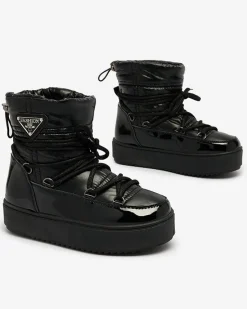 Discount Dziecięce wsuwane buty a'la śniegowce w kolorze m Asifa Dziewczęce