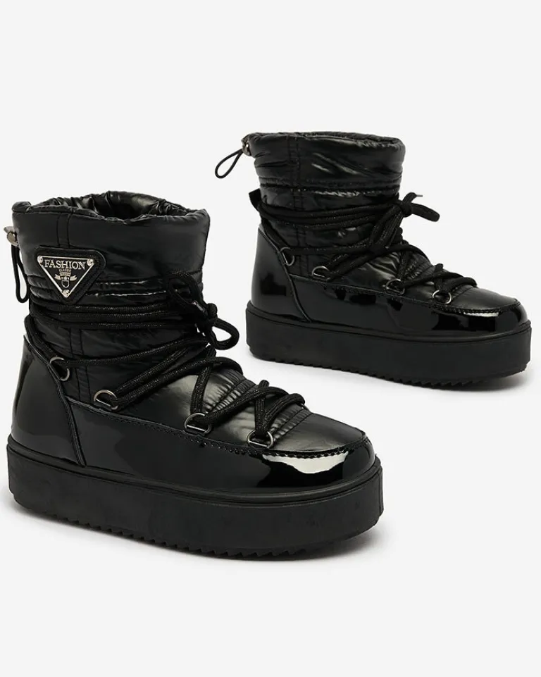 Discount Dziecięce wsuwane buty a'la śniegowce w kolorze m Asifa Dziewczęce