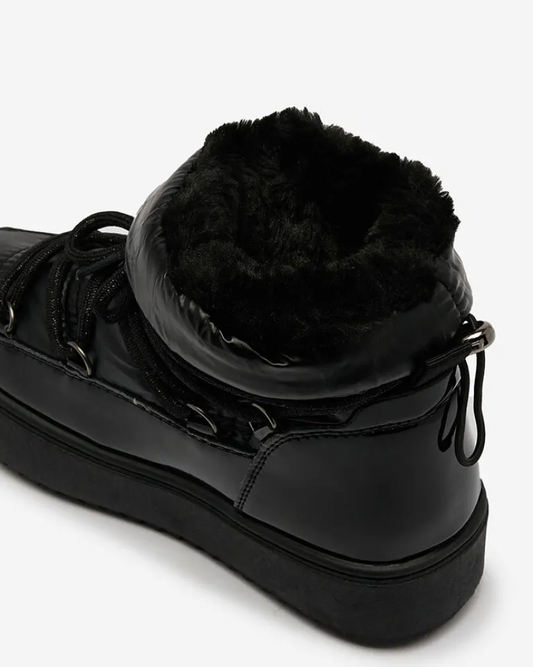 Discount Dziecięce wsuwane buty a'la śniegowce w kolorze m Asifa Dziewczęce