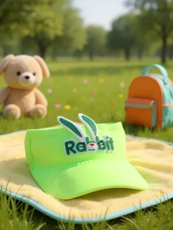 Discount Dziecięcy daszek Przeciwsłoneczny Rabbit Ears Czapki