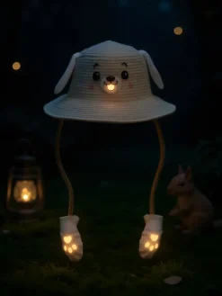 Dziecięcy Kapelusz Słomkowy Glow Puppy Hat Czapki