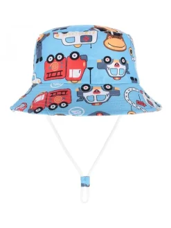 Hot Dziecięcy Kapelusz typu Bucket "Wesołe Naszywki" Czapki