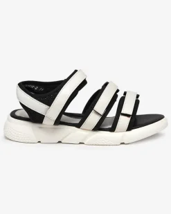 Clearance Dziewczęce sandałki zapinane na rzepy w kolorze m Mumin Dziewczęce