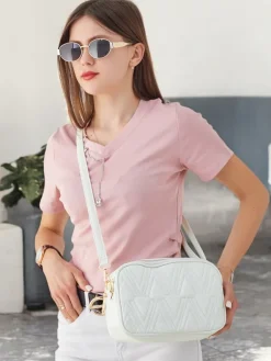 Best Elegancka mała damska torebka z eko skóry Damskie Małe Torebki