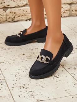 Discount Eleganckie mokasyny damskie Bornello Mokasyny Na Płaskiej Podeszwie