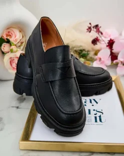 Outlet Eleganckie mokasyny damskie Xicci Mokasyny Na Płaskiej Podeszwie