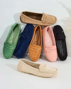 Online Eleganckie mokasyny damskie Orri Półbuty|Mokasyny Na Płaskiej Podeszwie