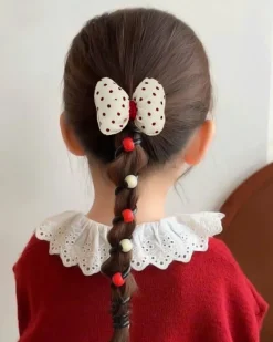 Hot Gumka do włosów sprężynka z kokardką Ribbon Coil Damskie Dziewczęce|Akcesoria Do Włosów
