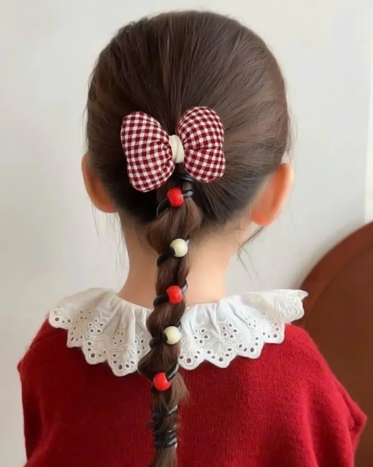 Discount Gumka do włosów sprężynka z kokardką Ribbon Coil Damskie Dziewczęce|Akcesoria Do Włosów