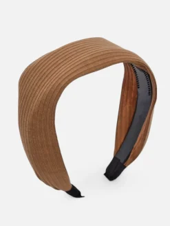 Clearance Gumka do włosów- szeroka, prążkowana Damskie Akcesoria Do Włosów