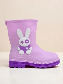 Outlet Kalosze dziecięce z króliczkiem Bunny Splash Dziewczęce