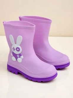 Outlet Kalosze dziecięce z króliczkiem Bunny Splash Dziewczęce