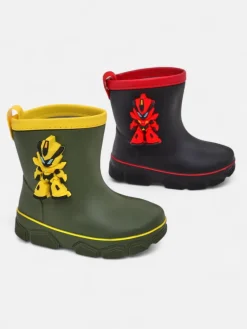 Discount Kalosze dziecięce z robotem Power Robot Chłopięce