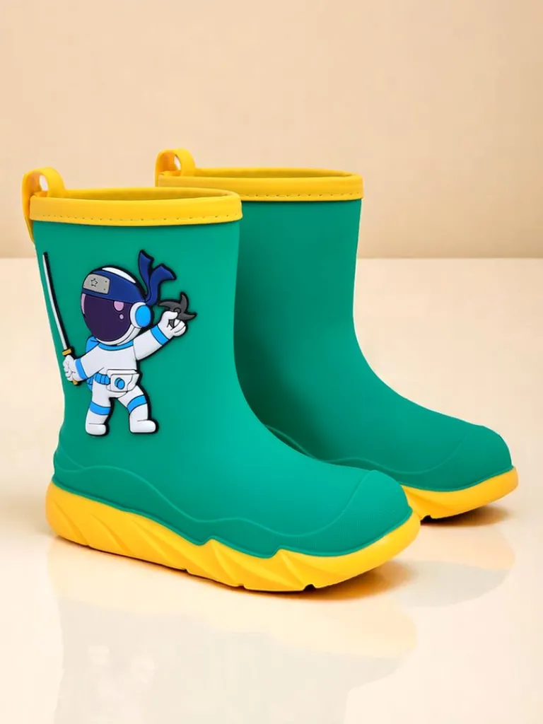 Outlet Kalosze dziecięce z kosmonautą Cosmos Boy Chłopięce