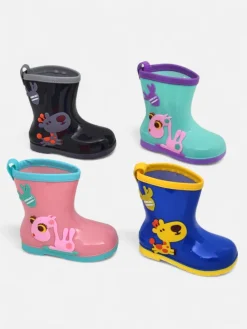 Online Kalosze dziecięce z naszywkami Good Time Chłopięce|Dziewczęce