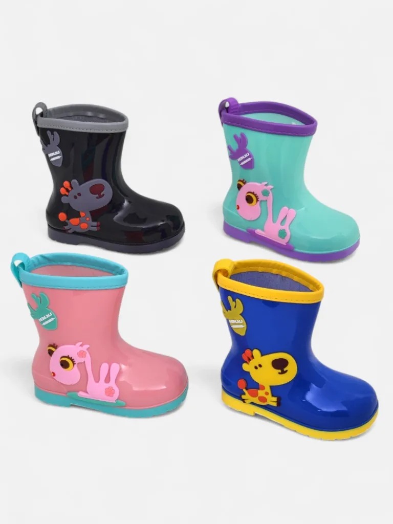 Online Kalosze dziecięce z naszywkami Good Time Chłopięce|Dziewczęce