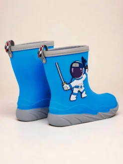 Clearance Kalosze dziecięce z kosmonautą Cosmos Boy Chłopięce