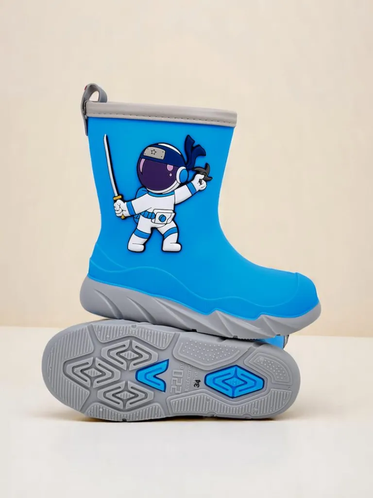 Clearance Kalosze dziecięce z kosmonautą Cosmos Boy Chłopięce