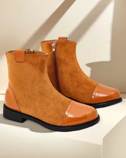 Best Klasyczne damskie botki Urbinos Botki Z Delikatnym Ociepleniem|Nowość