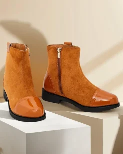 Best Klasyczne damskie botki Urbinos Botki Z Delikatnym Ociepleniem|Nowość