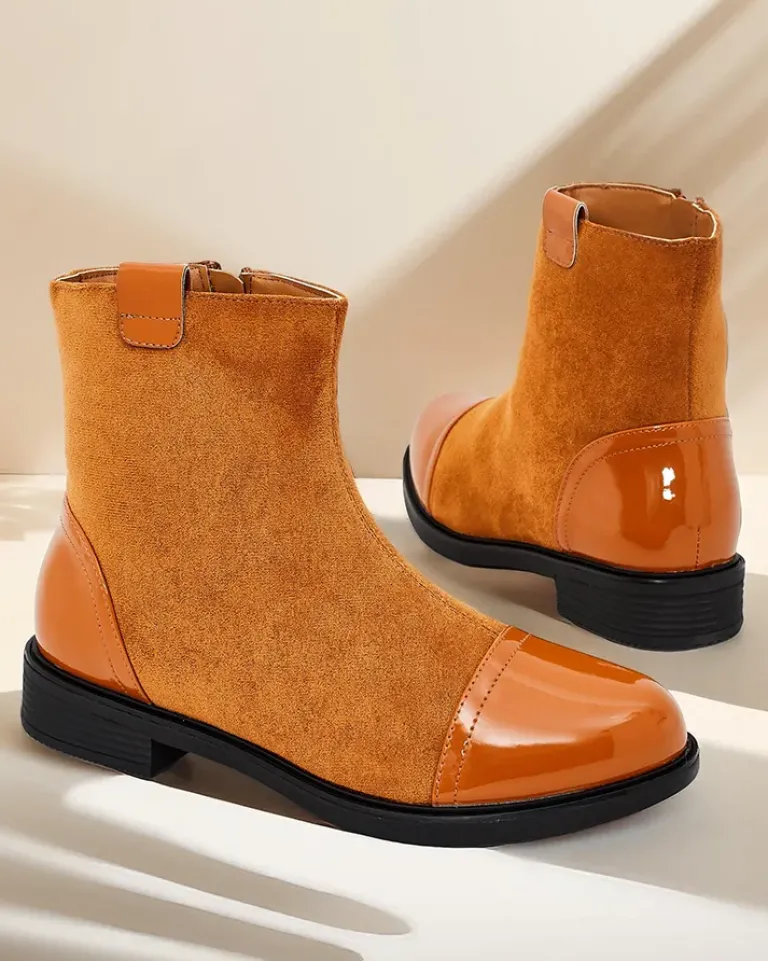 Best Klasyczne damskie botki Urbinos Botki Z Delikatnym Ociepleniem|Nowość