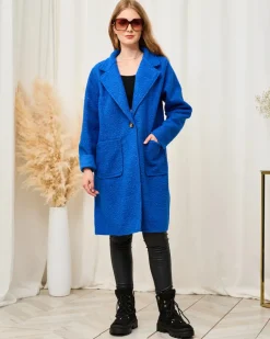 Discount kożuszkowy damski płaszcz Kurtki / Marynarki / Płaszcze