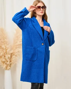 Discount kożuszkowy damski płaszcz Kurtki / Marynarki / Płaszcze