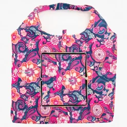 Best Kolorowa torba na zakupy w kwiatki Damskie Materiałowe|Torebki Shoppers