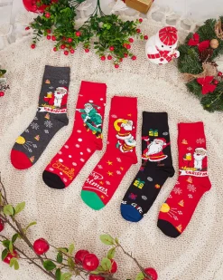 Best Komplet męskich świątecznych skarpetek 5/pak Skarpetki