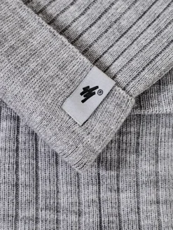 Outlet Komplet zimowy uniwersalny- czapka typu beanie z kominem Damskie Czapki|Czapki I Kapelusze