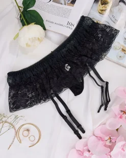 Clearance Koronkowe majtki damskie stringi Stringi