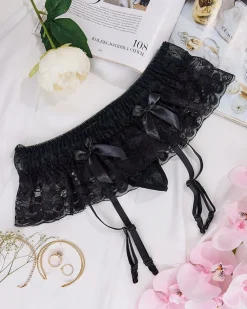 Clearance Koronkowe majtki damskie stringi Stringi